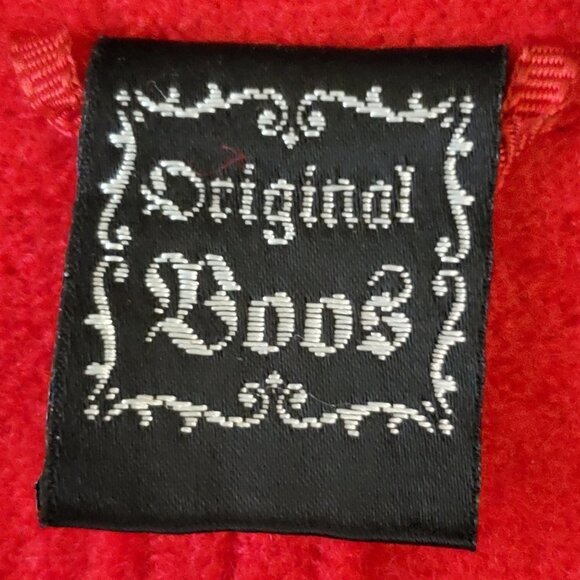 Boos Vintage Austrian Red Boiled Wool Jacket Size 38 - Picture 4 of 5